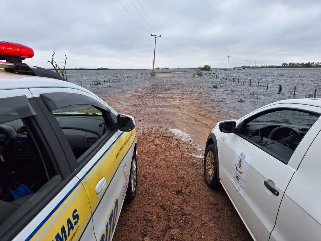 Foto: Divulgação - DP - Acesso à Ilha da Torotama foi bloqueado por conta de cheia da Lagoa dos Patos
