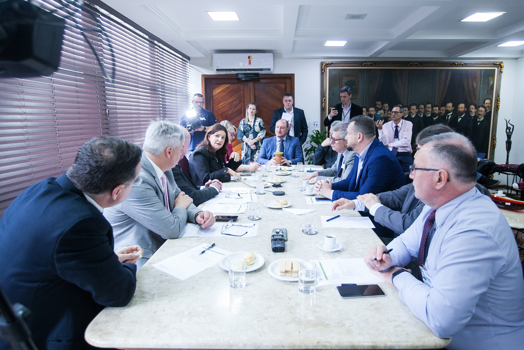 Giovanni Kalabaide/Agência AL - Colegiado se reuniu na manhã desta terça-feira (17), na Sala da Presidência.