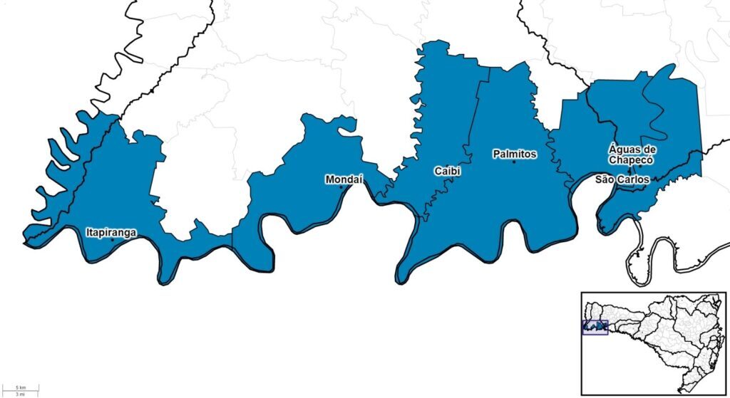 Cheia do rio Uruguai deve ser maior que a registrada no início do mês