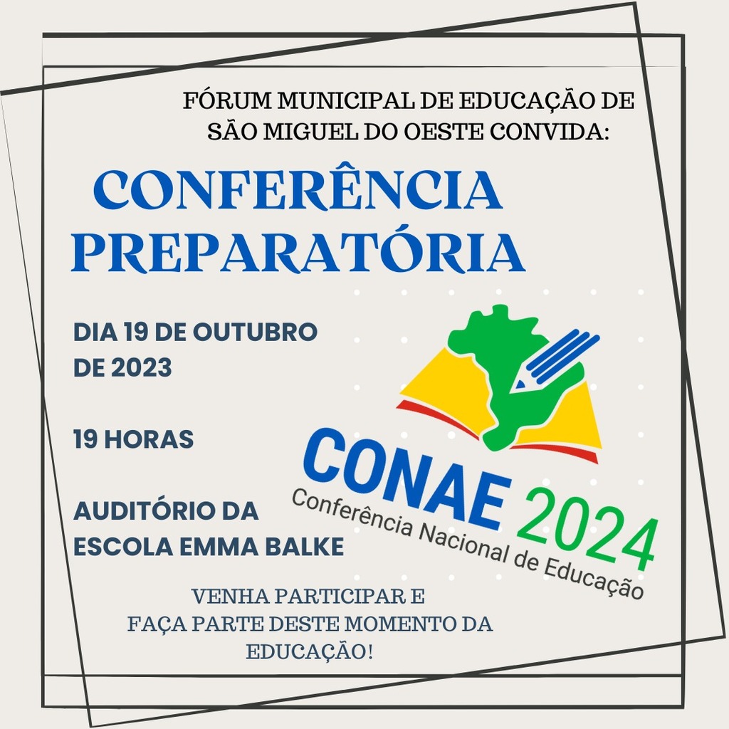 Etapa preparatória da Conae acontece nesta quinta-feira