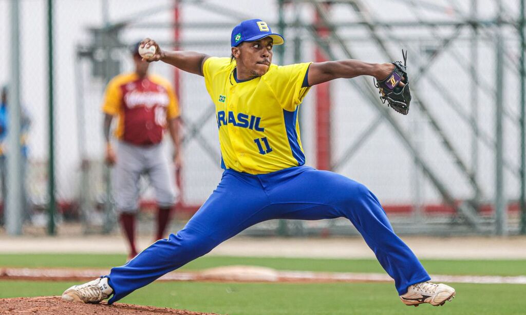 Brasil surpreende e bate Venezuela na estreia no beisebol no Pan