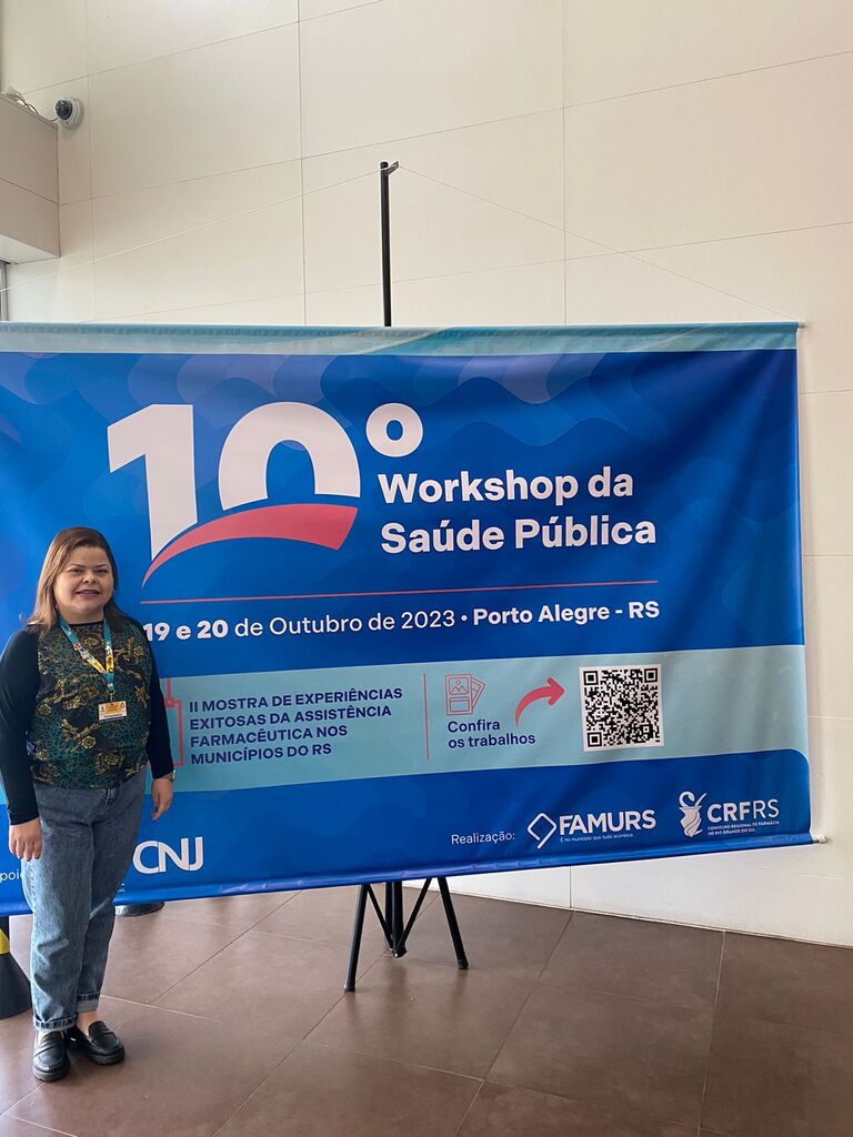 Assistência Farmacêutica representou o município em workshop de Saúde Pública