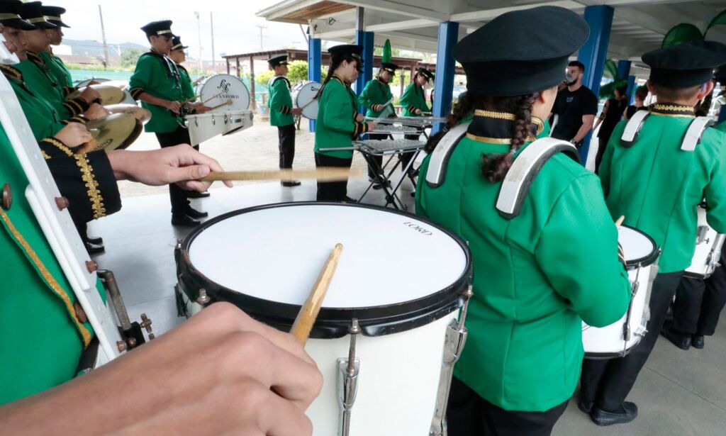 Escolas de Joinville recebem incentivo para fanfarras