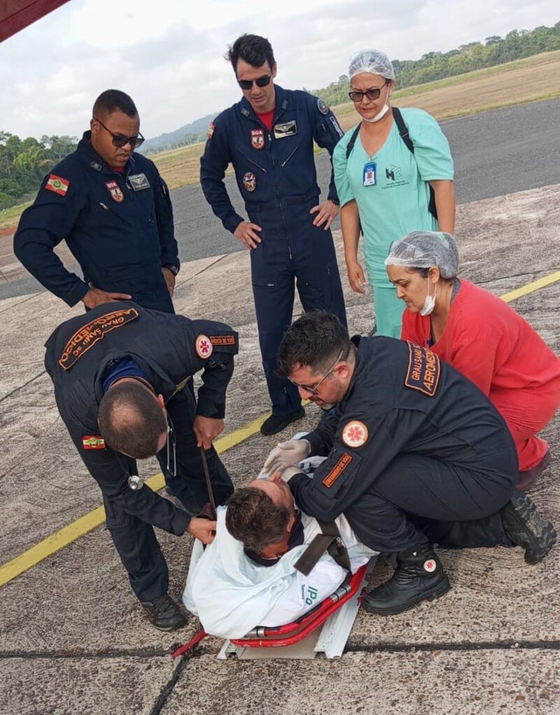 Aeromédico do SAMU realiza maior distância acionada pelo serviço em sua história