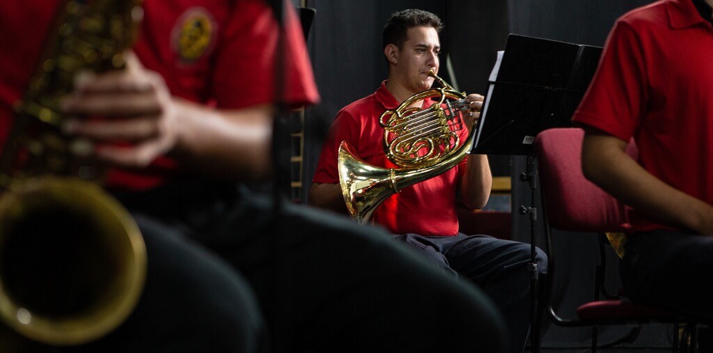 Polo de Produção Musical dos Bombeiros Voluntários de Joinville promove concerto com 120 músicos