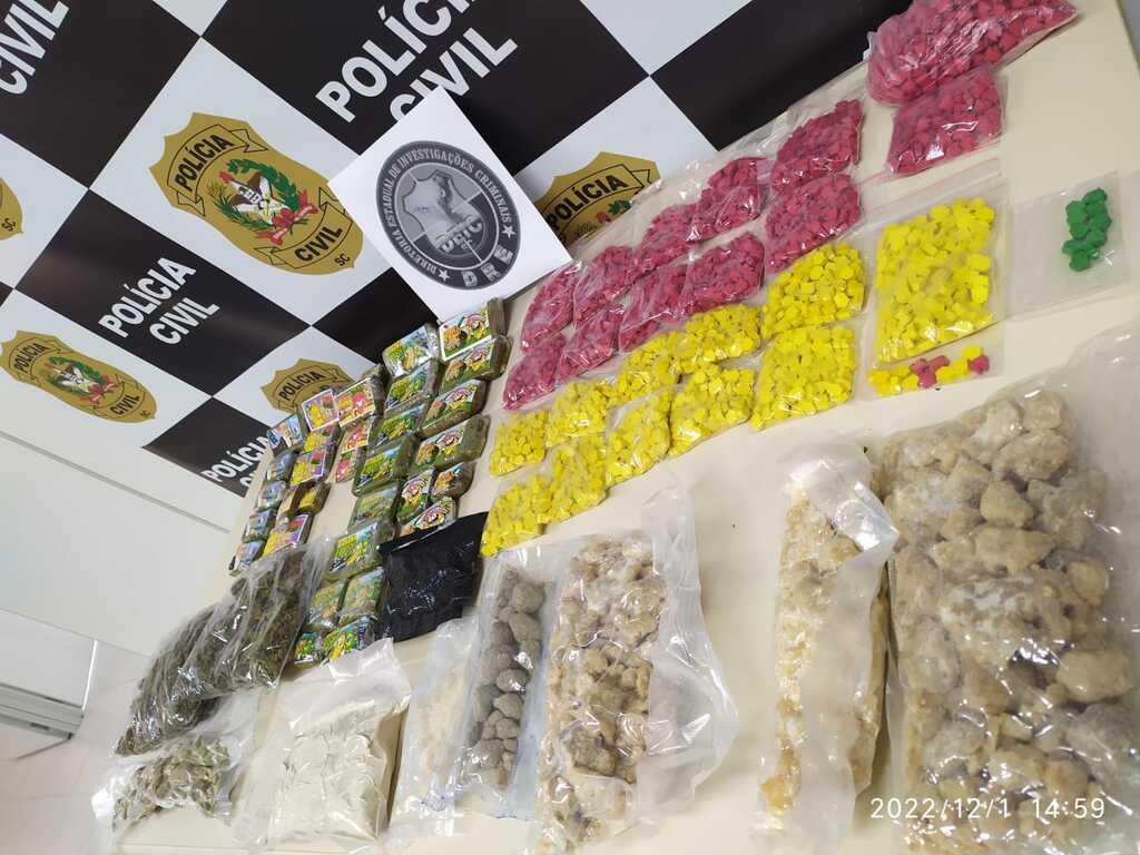 EM 2023, APREENSÃO DE DROGAS PELA PCSC BATE RECORDES