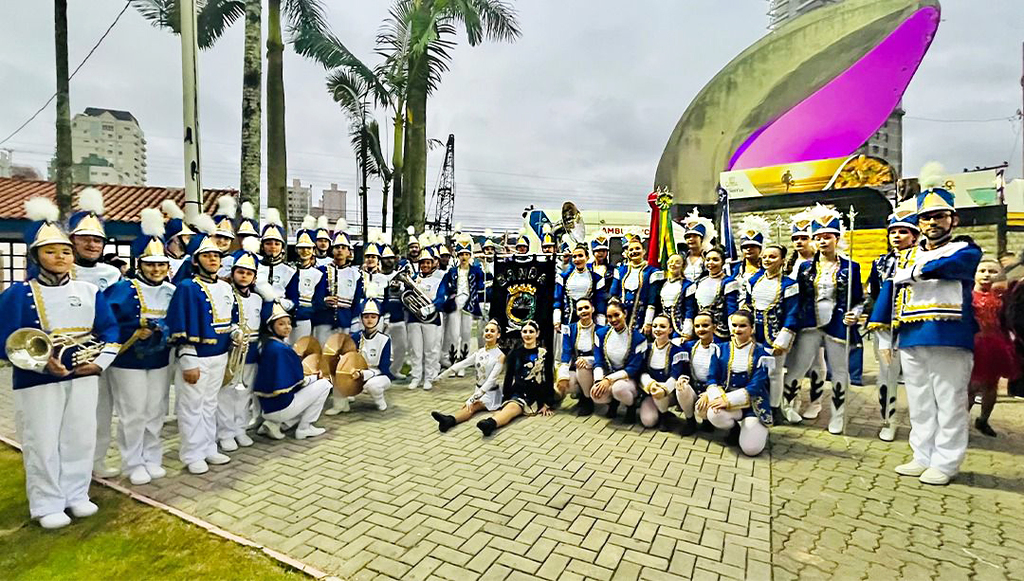 Banda Municipal de Capinzal brilha na II Copa América de Bandas e Fanfarras em Itapema-SC