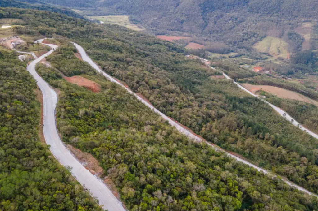 Serra da Rocinha, no Sul de SC, é interditada nesta quarta e quinta-feira