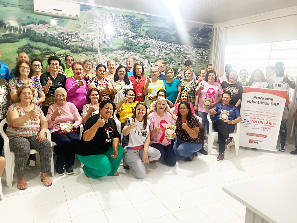 Grupo de Idosos de Zortéa recebe palestra sobre hábitos saudáveis e desperdício de alimentos