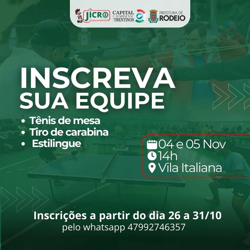 Jogos das Indústrias e Comércios de Rodeio