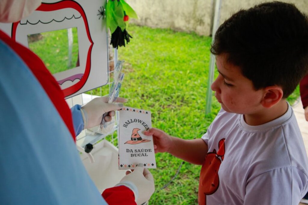Projeto Sorria Santa Maria atendeu cerca de 50 pacientes em edição temática de Halloween