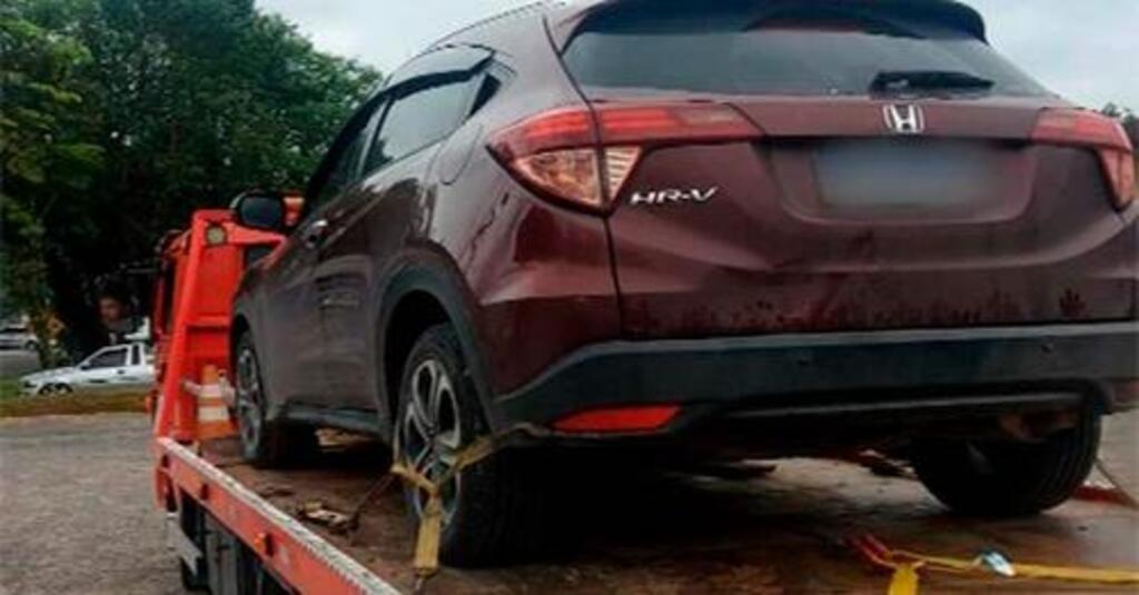 Polícia Militar prende homem e recupera carro furtado em Indaial (SC)