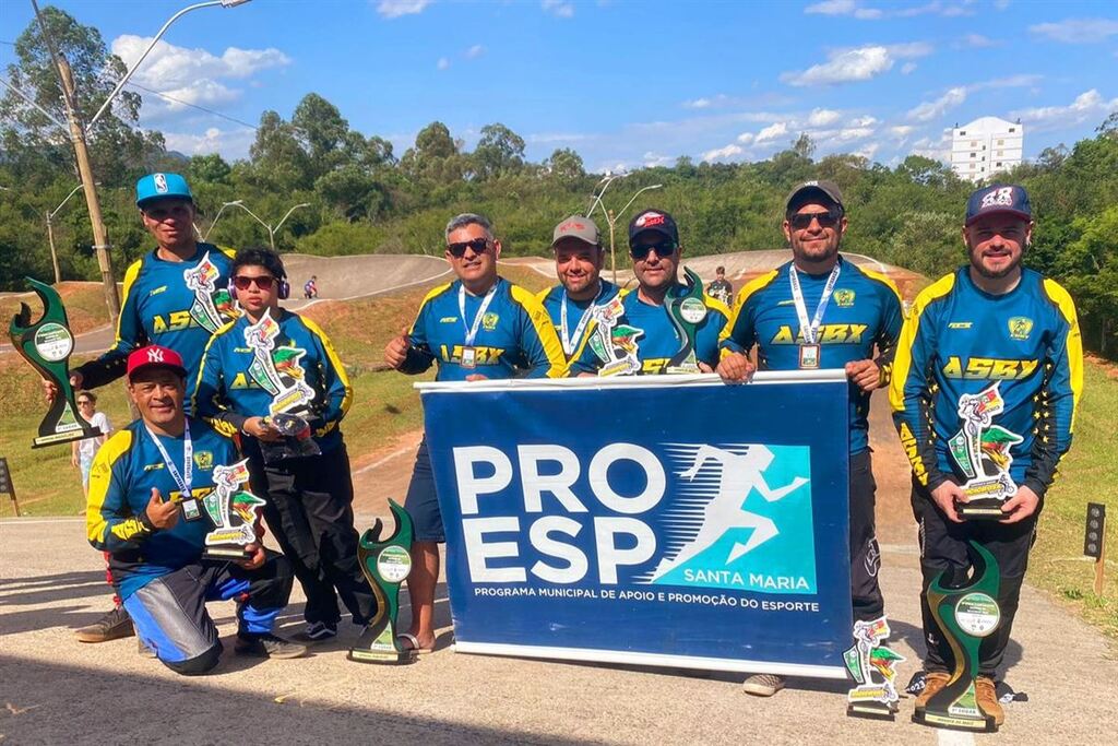 Pilotos de Santa Maria conquistam três títulos do Campeonato Gaúcho de Bicicross