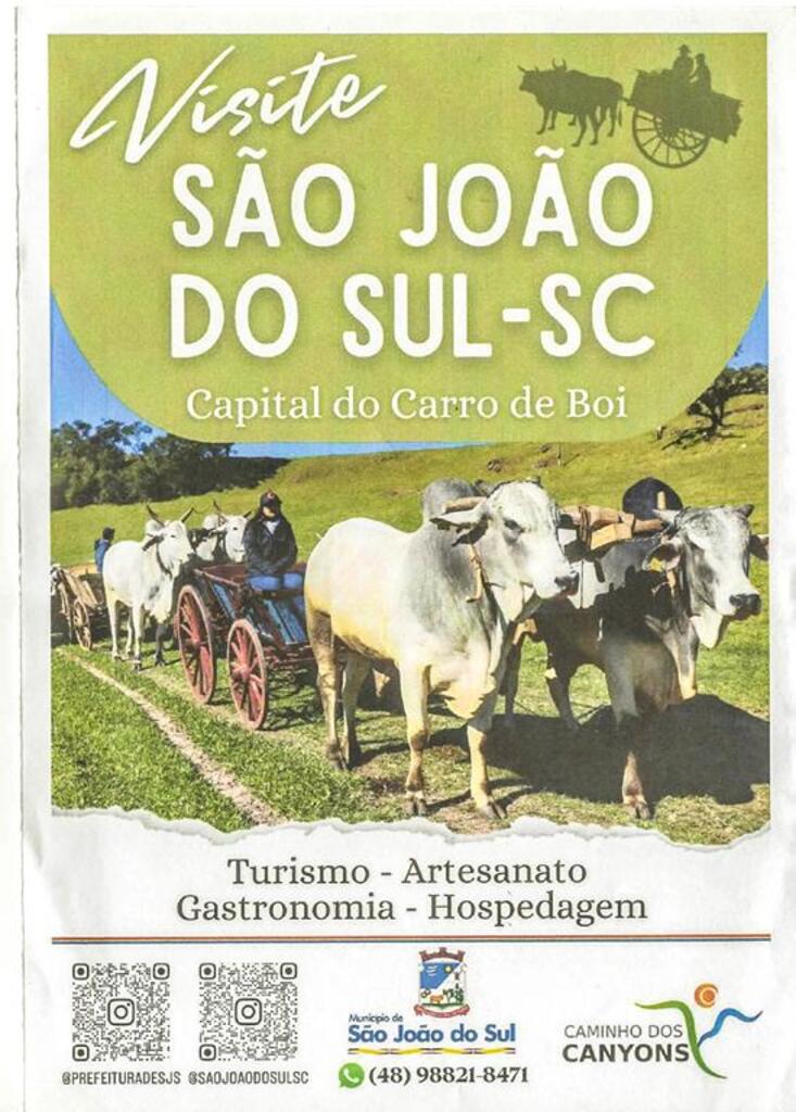 INDICAÇÃO DO DEPUTADO TIAGO ZILLI QUE TORNA SÃO JOÃO CAPITAL DO CARRO DE BOI É APROVADA