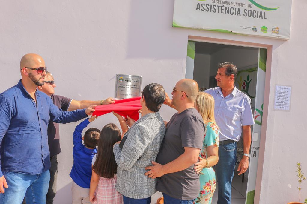 MAMPITUBA INAUGURA O CENTRO ADMINISTRATIVO ENOR DOS SANTOS BERNARDO