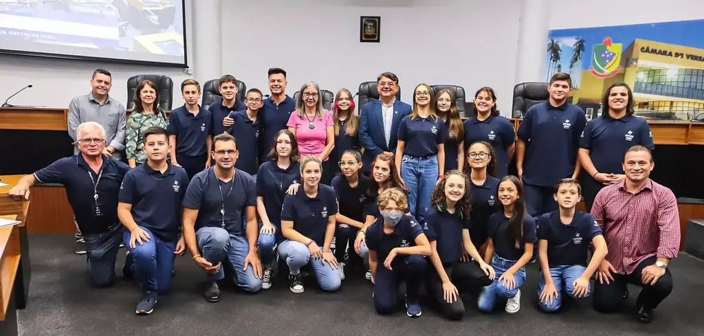 Vereadores mirins de Joinville participam de evento no Congresso Nacional em Brasília