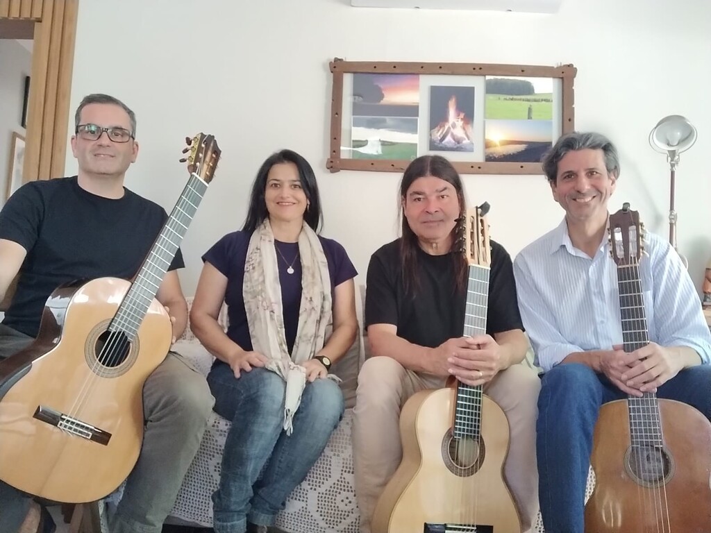 Divulgação DP - Silvério Barcellos, Adalgisa Zambrano, Egbert Parada e Luís Clóvis vão interpretar composições autorais e conhecidas