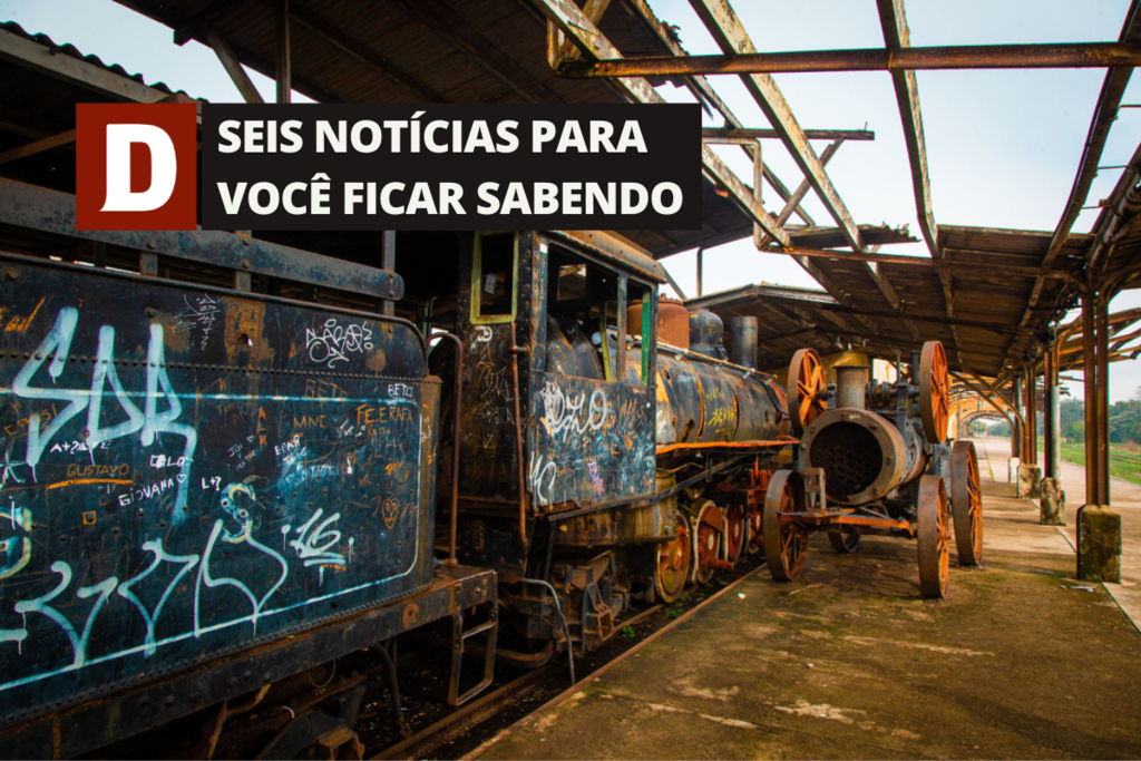 Obra de revitalização da Gare deve começar ainda em novembro, diz o vice-prefeito Rodrigo Decimo e outras cinco notícias