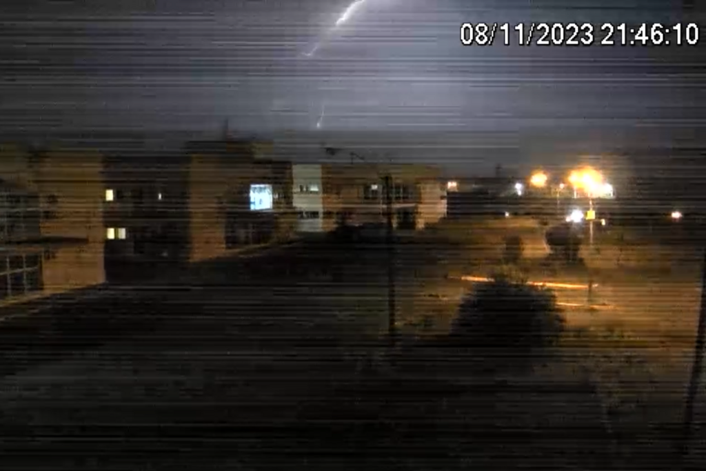 título imagem VÍDEO: Santa Maria registra 164 descargas elétricas nas últimas 24 horas
