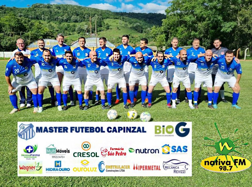Master Capinzal da goleada na equipe de Catanduvas