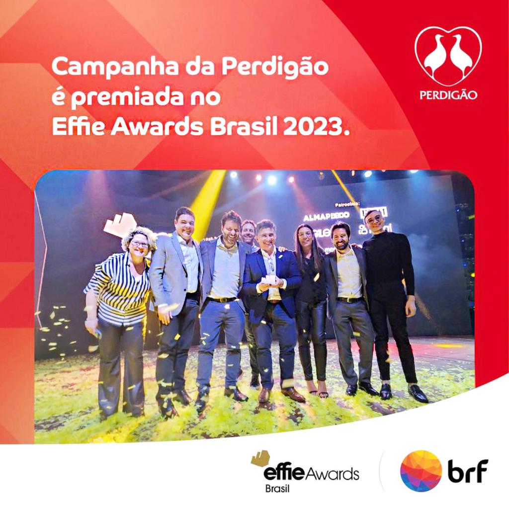 Campanha da Perdigão é premiada no Effie Awards Brasil 2023