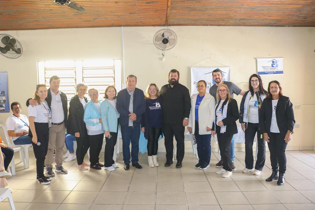 PASTORAL DA PESSOA IDOSA REALIZOU ENCONTRO REGIONAL NO MUNICÍPIO DE SÃO JOÃO DO SUL