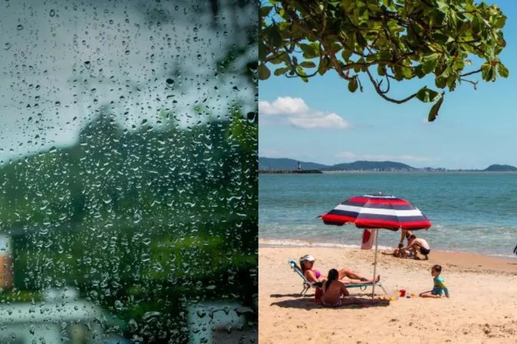 Calorão de até 40°C pode trazer temporais com ventos de até 60 km/h e granizo em Santa Catarina