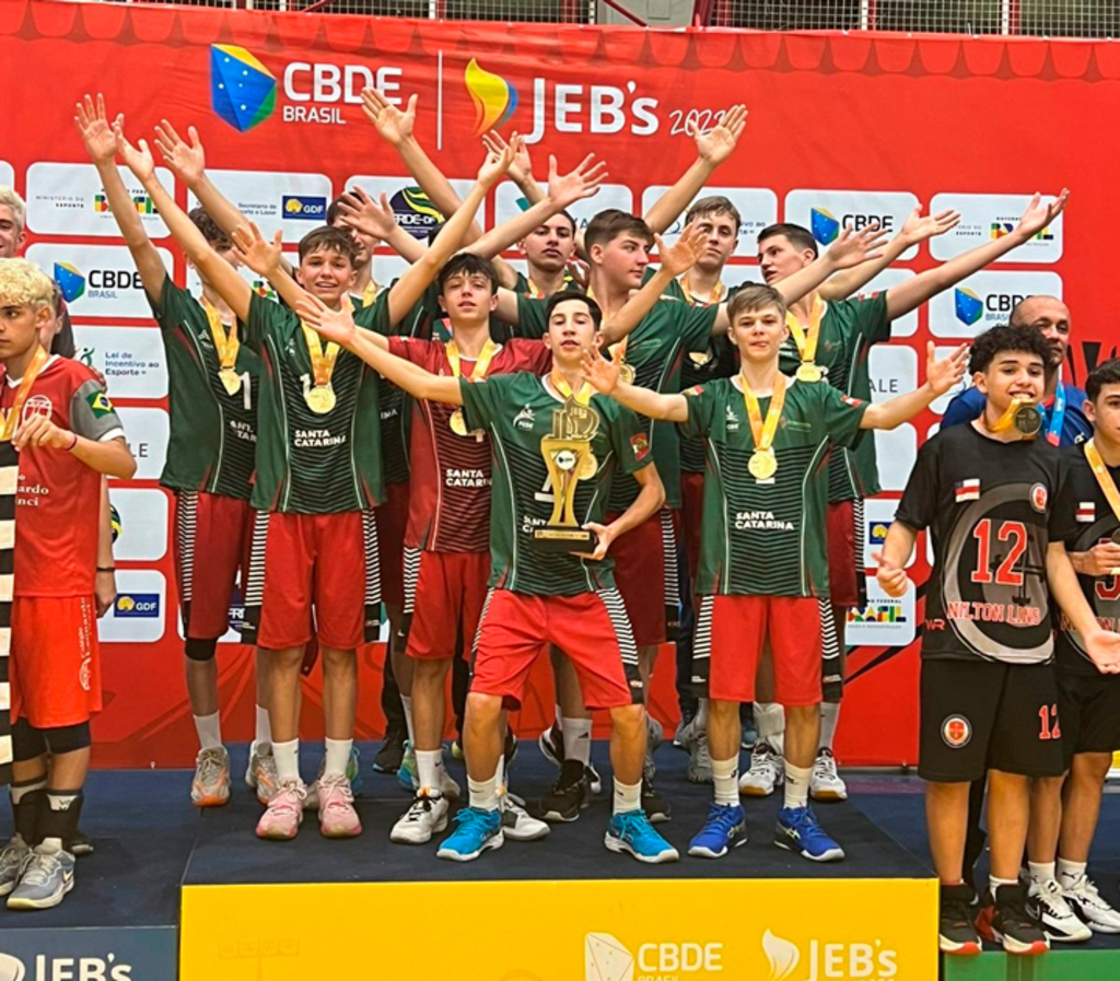 EVEP é campeã dos Jogos Escolares Brasileiros 2023