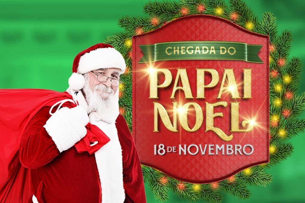 Magia e encanto: chegada do Papai Noel no Farol Shopping será celebrada com espetáculo de A Bela e a Fera