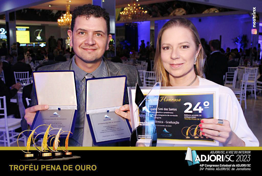 Trabalhos do curso de Publicidade e Propaganda da Unoesc Joaçaba são premiados pela Adjori/SC