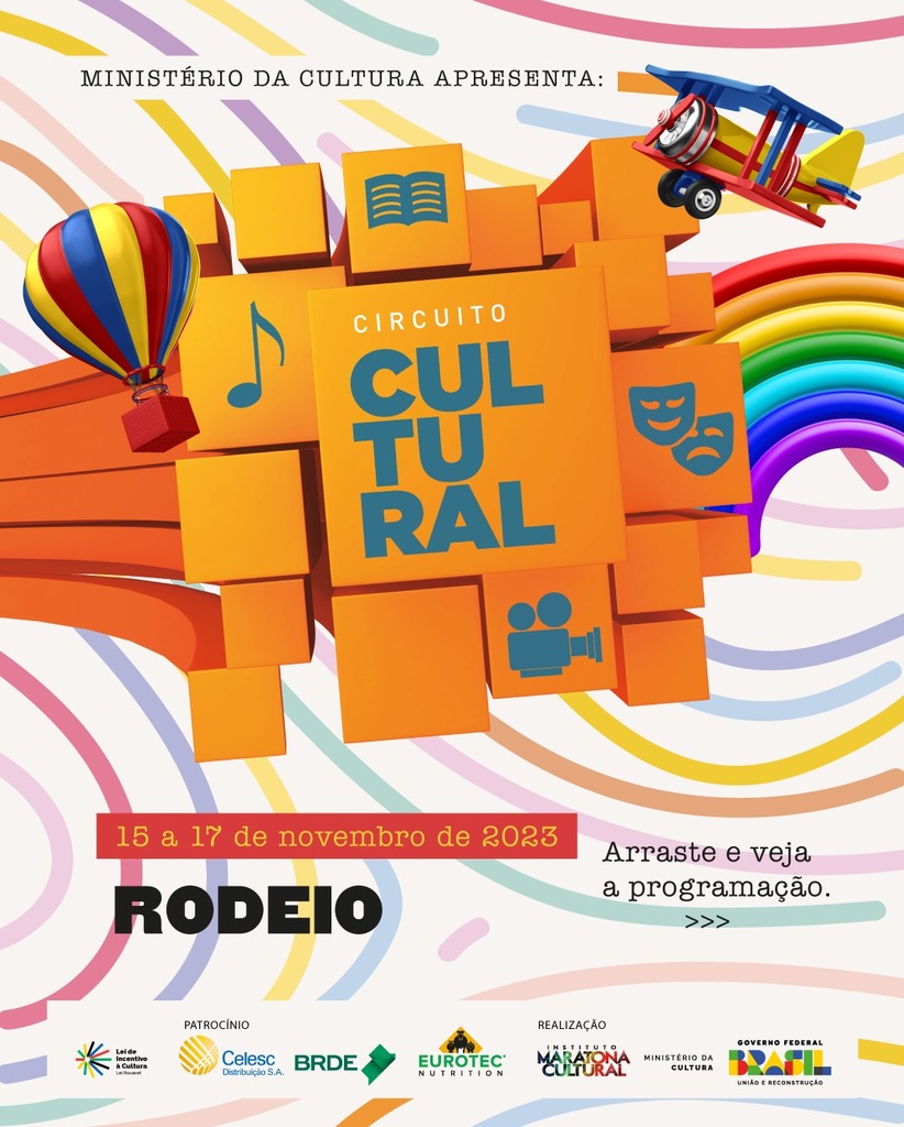 Rodeio terá programação gratuita do Projeto Circuito Cultural neste feriado 15/11