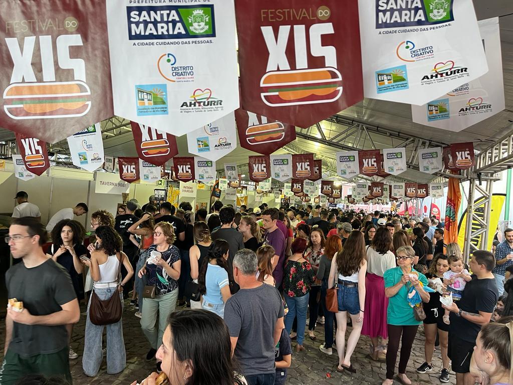 Festival do Xis vende 13 mil lanches em Santa Maria