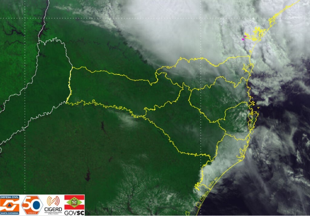 Santa Catarina volta a ter ocorrência de chuva na próxima terça-feira