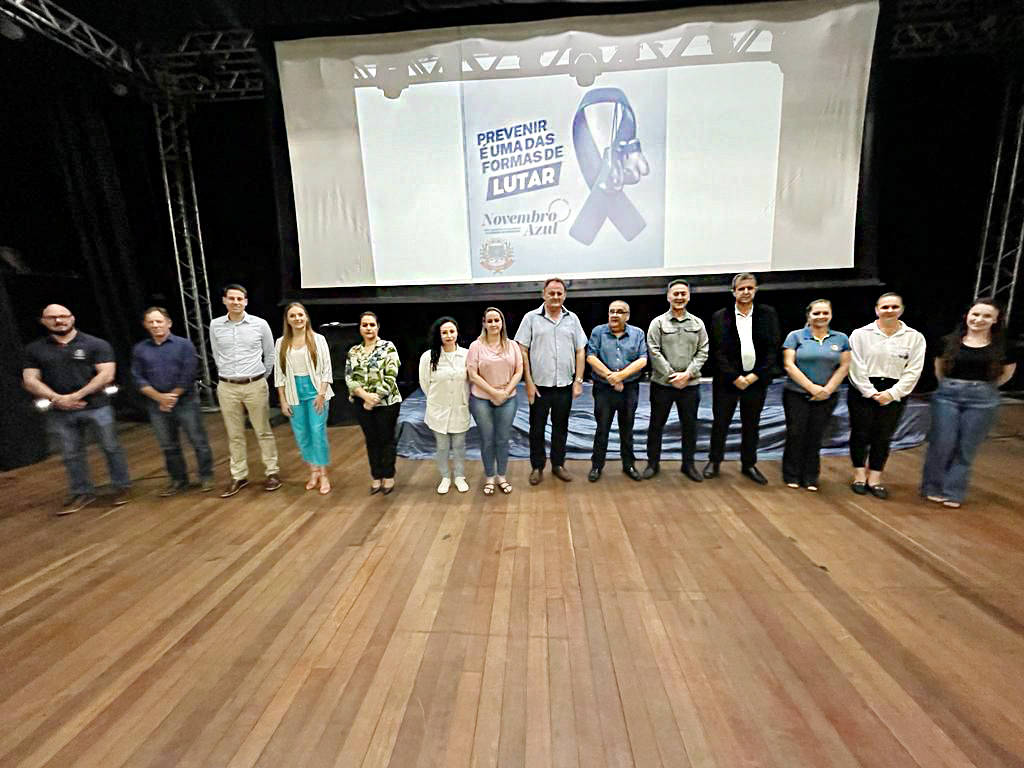 Saúde de Piratuba promoveu uma tarde de palestras sobre o Novembro Azul