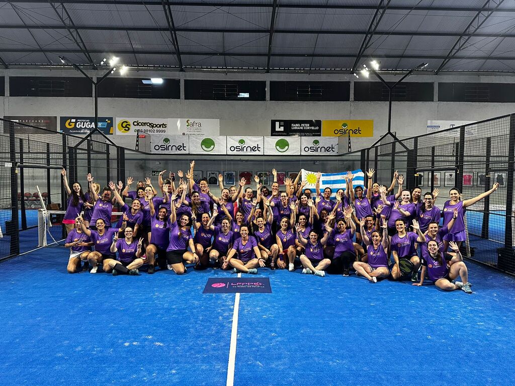 Última etapa do ano da Liga Feminina de Padel de Pelotas reúne mais de cem atletas