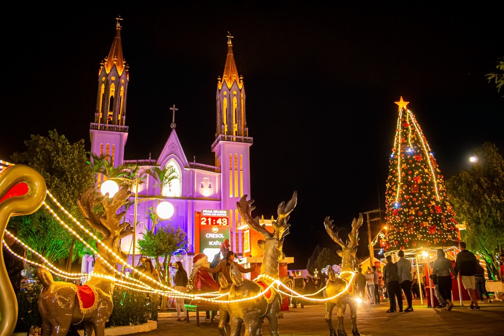 Natal Iluminado na AMESC: Magia e Luz nos 15 municípios do extremo sul catarinense