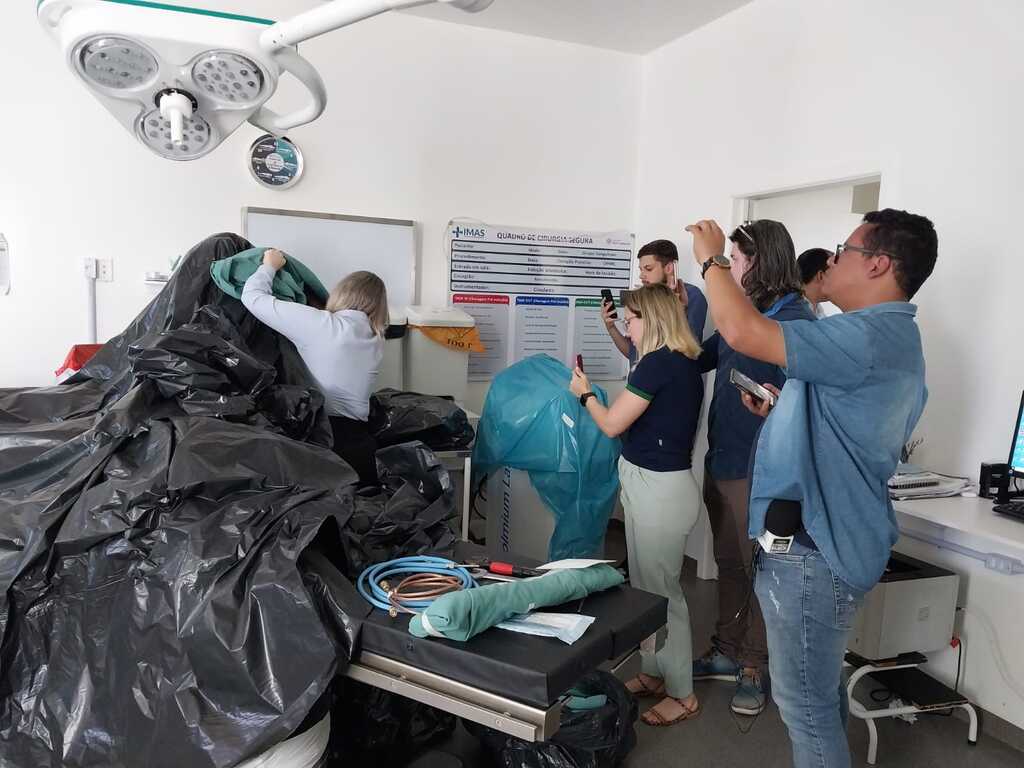 PREFEITURA DE SOMBRIO DISPONIBILIZA AMBULATÓRIO PROVISÓRIO PARA O DOM JOAQUIM