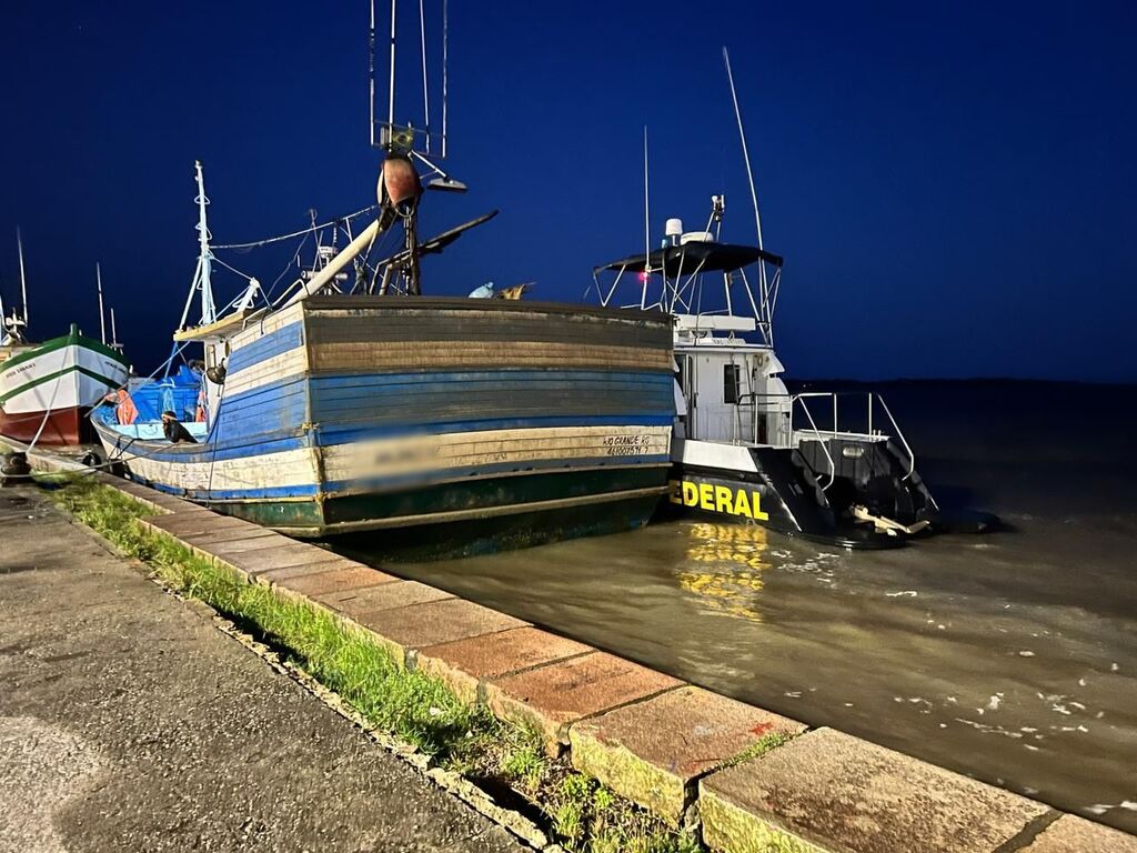 Polícia Federal apreende 30 toneladas de pescados capturados irregularmente em Rio Grande