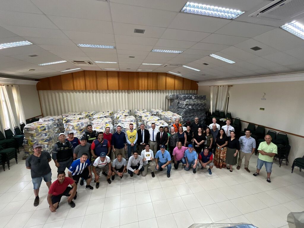 Prefeitura recebe doação de mais de duas mil cestas básicas