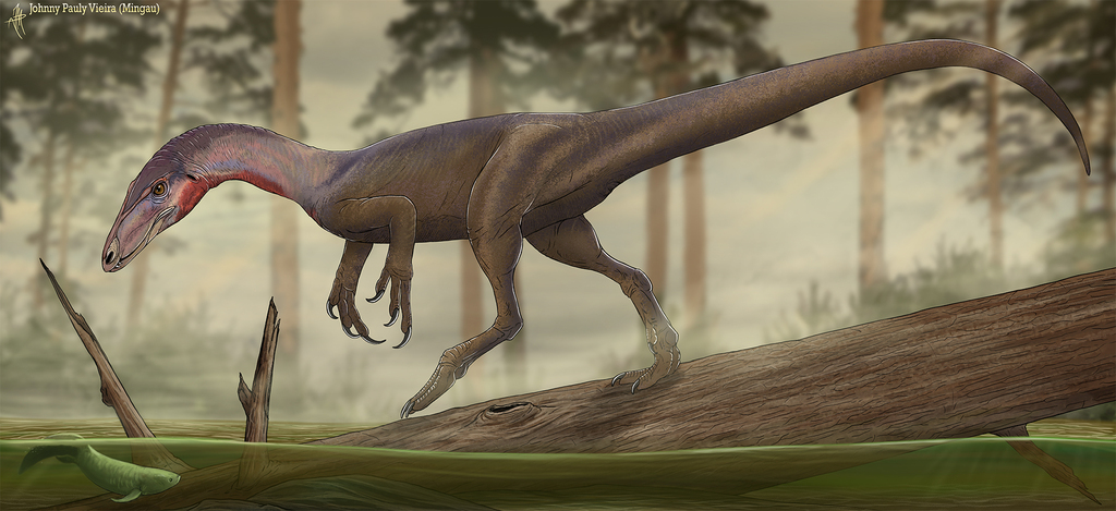 título imagem Novo fóssil de dinossauro é encontrado em Restinga Sêca