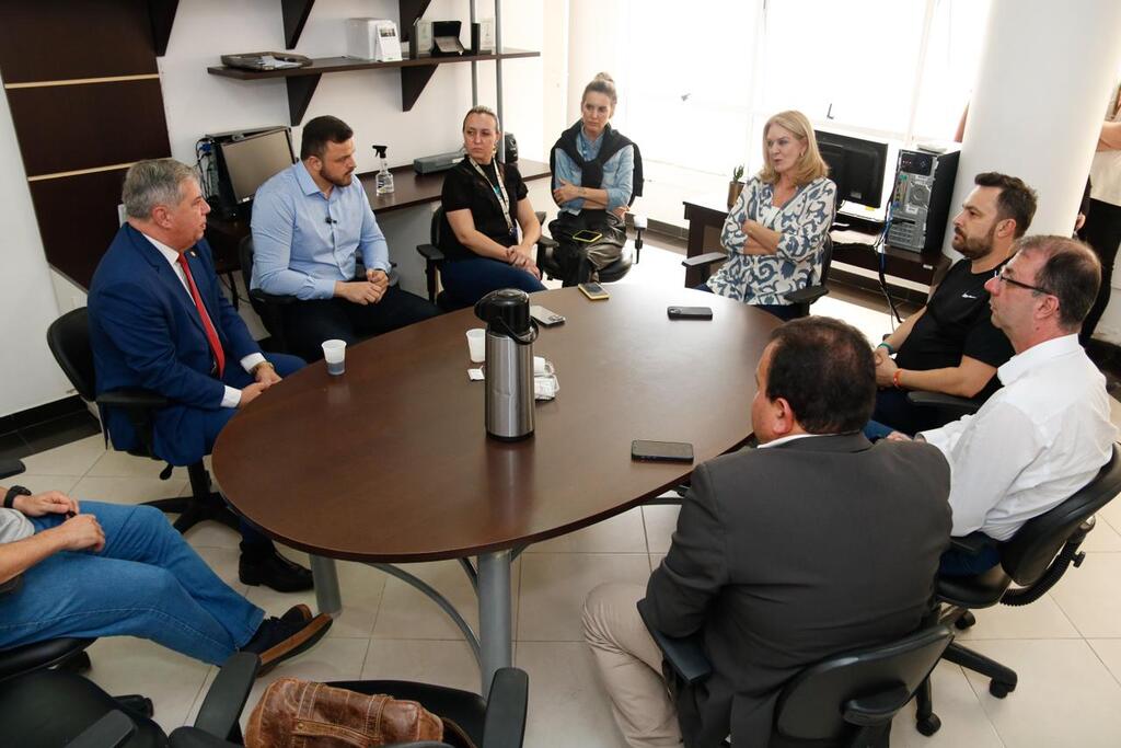 Bancada da Serra Visita Hospitais de Lages