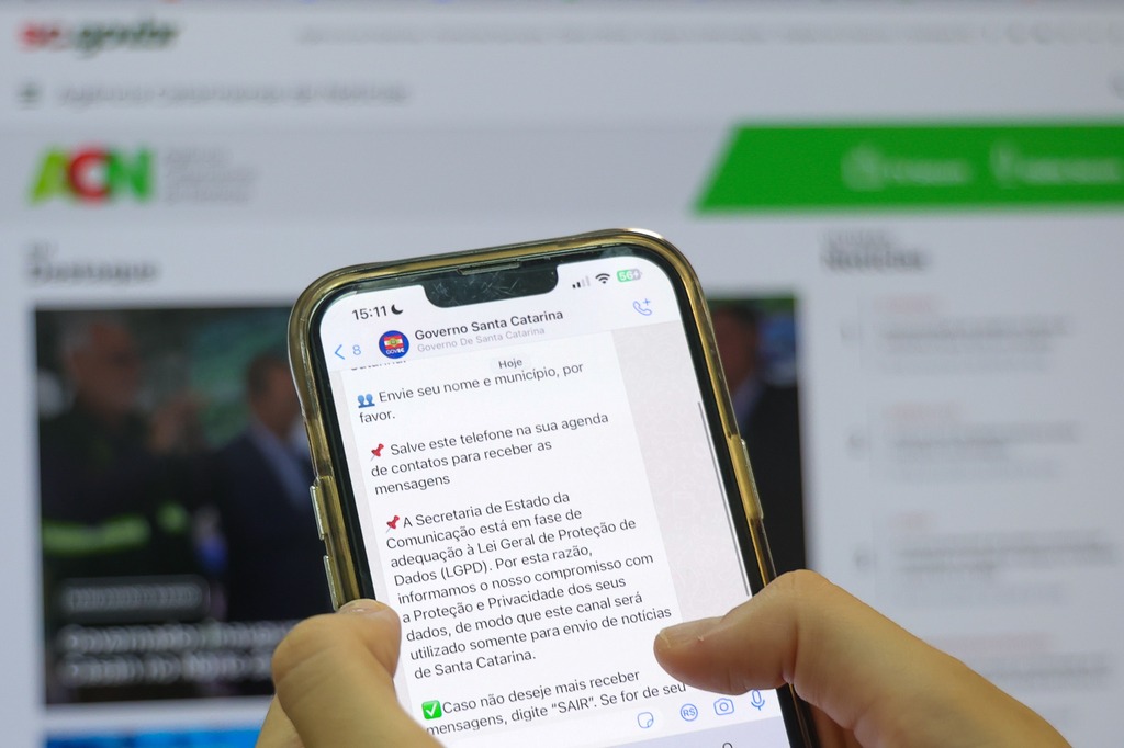 Governo de Santa Catarina disponibiliza canal oficial de comunicação
