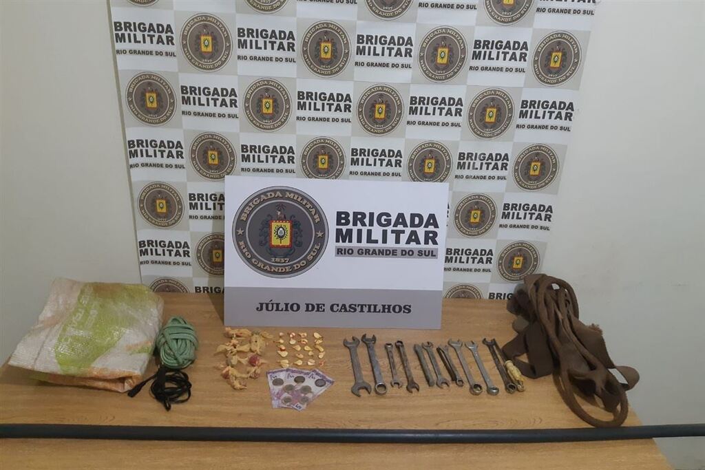 Suspeito de furtar cabos é preso por tráfico de drogas em Júlio de Castilhos