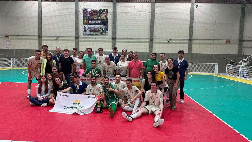 COOPERSULCA CONQUISTOU O TÍTULO DE CAMPEÃ 2023 DE FUTSAL