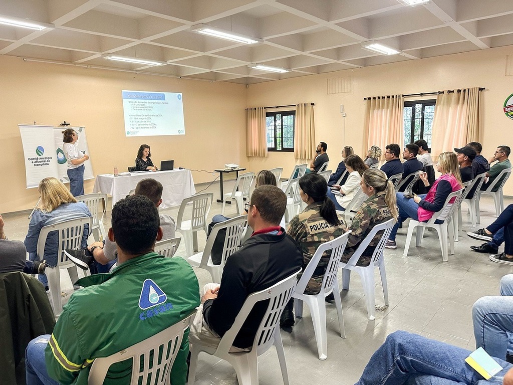 COMITÊ DA BACIA HIDROGRÁFICA DO ARARANGUÁ E AFLUENTES CATARINENSES DO RIO MAMPITUBA REALIZARAM ASSEMBLEIA