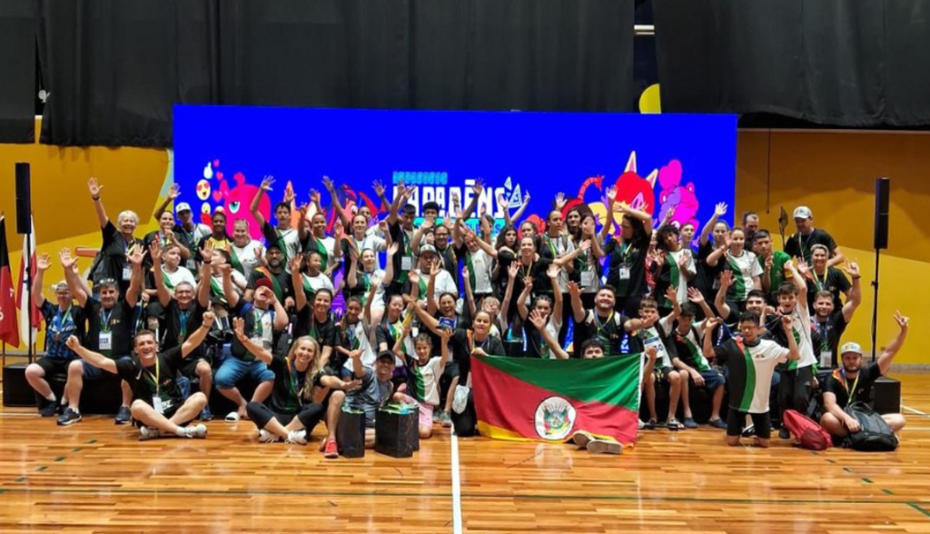 Delegação gaúcha bate recorde e conquista 90 medalhas nas Paralímpiadas Escolares, realizada em São Paulo