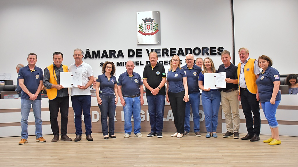 Projeto dá nome de Lions Clube São Miguel do Oeste para praça no Bairro Sagrado Coração