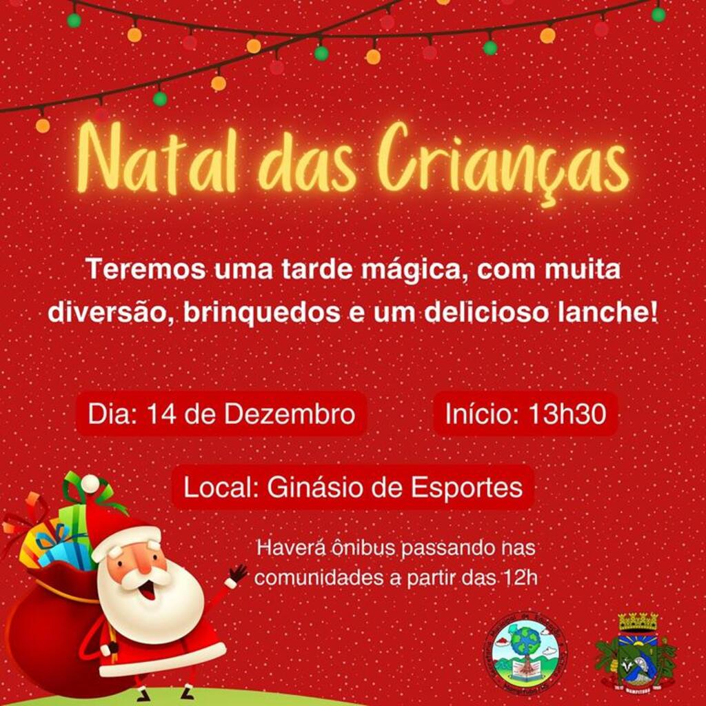 PREFEITURA DE MAMPITUBA PROMOVE O NATAL DAS CRIANÇAS
