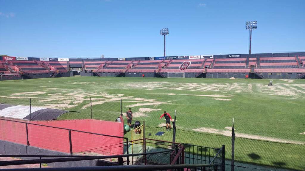 Foto: Fernando Rascado - DP - Funcionários finalizarão o trabalho ao longo da semana que vem