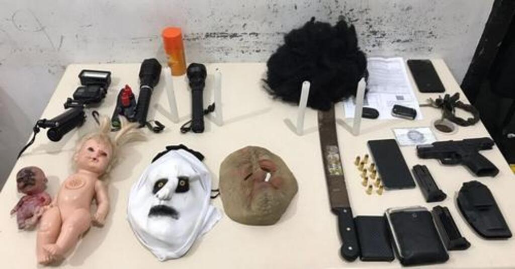 Youtubers que gravavam vídeo de terror acabam presos com arma de fogo em Joinville